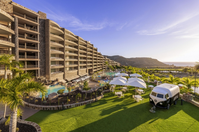 Anfi Tauro Resort, part of Anfi del Mar group, in gran canaria