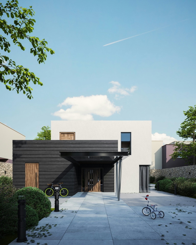 Appartamento privato con biciclette parcheggiate nel cortile interno Bike Tour Evolution